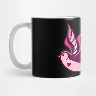 Traditional love bird Mug